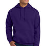 Gildan Mens Pill Resistant Hooded Sweatshirt Hoodie w/ Pouch Pocket - Purple