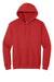 Gildan 18500/G185 Mens Pill Resistant Hooded Sweatshirt Hoodie w/ Pouch Pocket Red Flat Front