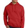 Gildan Mens Pill Resistant Hooded Sweatshirt Hoodie w/ Pouch Pocket - Red