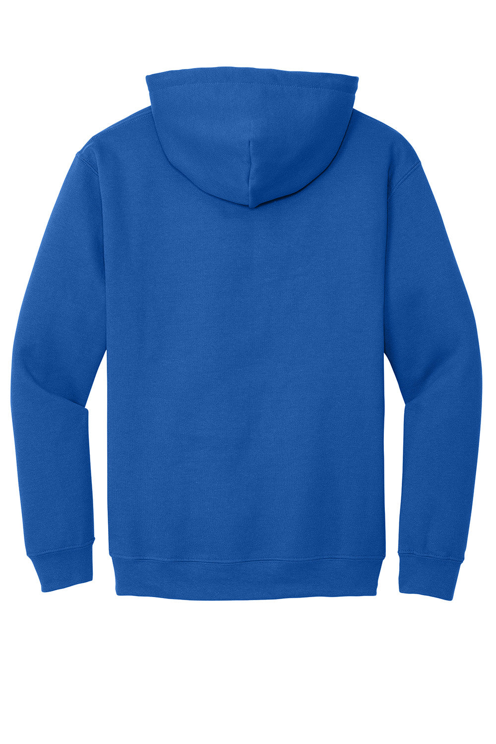 Gildan 18500/G185 Mens Pill Resistant Hooded Sweatshirt Hoodie w/ Pouch Pocket Royal Blue Flat Back