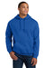 Gildan 18500/G185 Mens Pill Resistant Hooded Sweatshirt Hoodie w/ Pouch Pocket Royal Blue Model Front