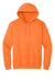 Gildan 18500/G185 Mens Pill Resistant Hooded Sweatshirt Hoodie w/ Pouch Pocket Safety Orange Flat Front