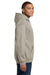 Gildan 18500/G185 Mens Pill Resistant Hooded Sweatshirt Hoodie w/ Pouch Pocket Sand Model Side