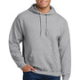 Gildan Mens Pill Resistant Hooded Sweatshirt Hoodie w/ Pouch Pocket - Sport Grey