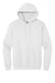 Gildan 18500/G185 Mens Pill Resistant Hooded Sweatshirt Hoodie w/ Pouch Pocket White Flat Front