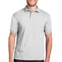 Hanes Mens EcoSmart Short Sleeve Polo Shirt - Ash Grey - Closeout