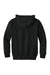 Gildan 18600B Youth Heavy Blend Full Zip Hooded Sweatshirt Hoodie w/ Pockets Black Flat Back