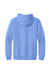 Gildan 18600/G186 Mens Pill Resistant Full Zip Hooded Sweatshirt Hoodie w/ Pockets Carolina Blue Flat Back