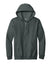 Gildan 18600/G186 Mens Pill Resistant Full Zip Hooded Sweatshirt Hoodie w/ Pockets Heather Dark Grey Flat Front