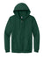 Gildan 18600/G186 Mens Pill Resistant Full Zip Hooded Sweatshirt Hoodie w/ Pockets Forest Green Flat Front