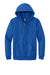 Gildan 18600/G186 Mens Pill Resistant Full Zip Hooded Sweatshirt Hoodie w/ Pockets Royal Blue Flat Front