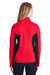 Spyder 187335 Womens Constant Full Zip Sweater Fleece Jacket Red/Black Model Back