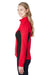 Spyder 187335 Womens Constant Full Zip Sweater Fleece Jacket Red/Black Model Side