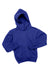 Hanes P470/P473 Youth EcoSmart Print Pro XP Pill Resistant Hooded Sweatshirt Hoodie w/ Pouch Pocket Deep Royal Blue Flat Front