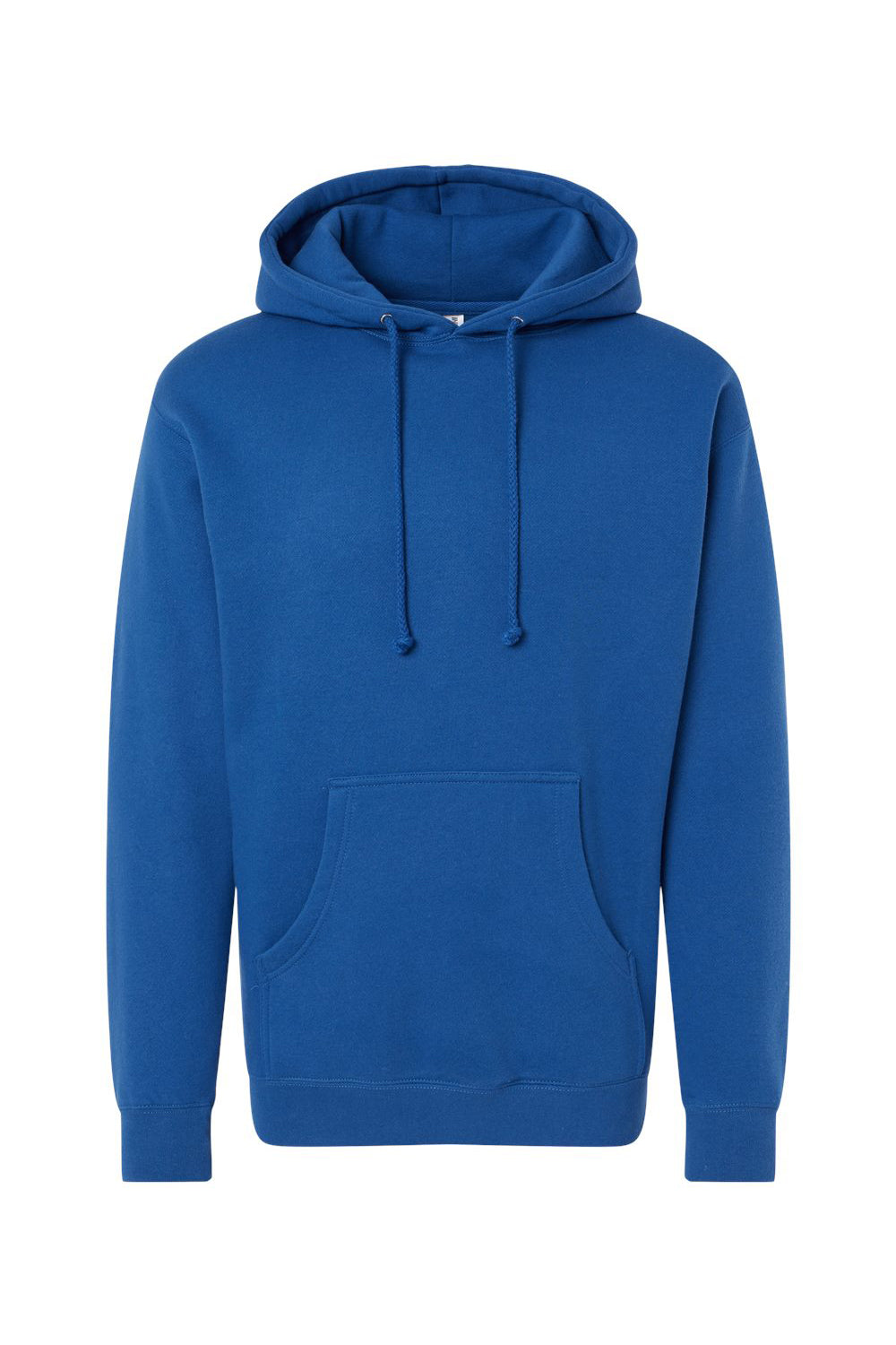 Independent Trading Co. IND4000 Mens Hooded Sweatshirt Hoodie Royal Blue Flat Front