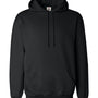 Badger Mens Hooded Sweatshirt Hoodie - Black - NEW