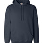 Badger Mens Hooded Sweatshirt Hoodie - Navy Blue - NEW