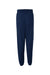 Hanes P650 Mens Ecosmart Sweatpants Navy Blue Flat Back