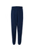 Hanes P650 Mens Ecosmart Sweatpants Navy Blue Flat Front