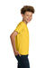 Gildan 2000B/G200B Youth Ultra Short Sleeve Crewneck T-Shirt Daisy Yellow Model Side