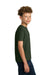 Gildan 2000B/G200B Youth Ultra Short Sleeve Crewneck T-Shirt Forest Green Model Side