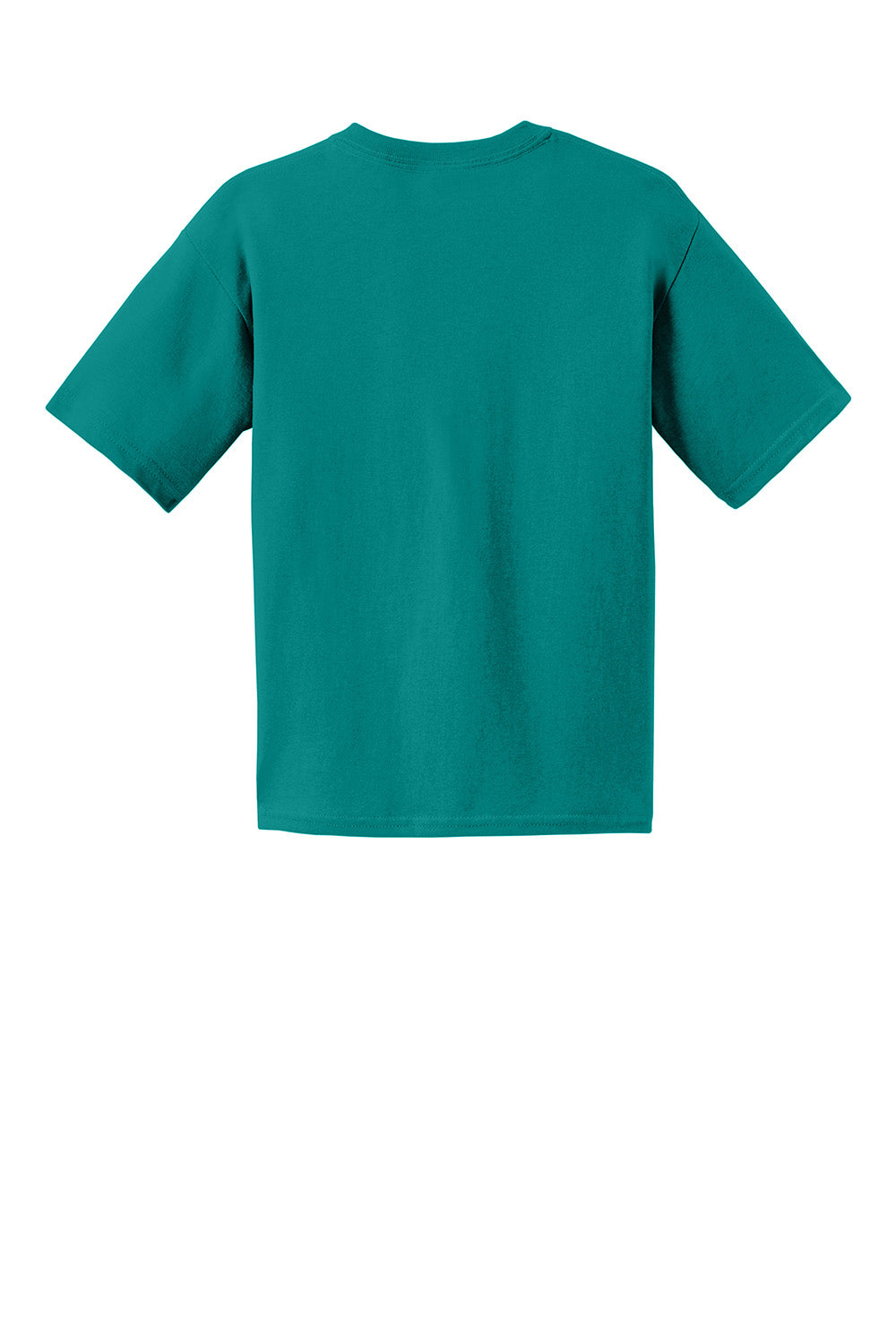 Gildan 2000B/G200B Youth Ultra Short Sleeve Crewneck T-Shirt Jade Dome Green Flat Back