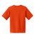 Gildan 2000B/G200B Youth Ultra Short Sleeve Crewneck T-Shirt Orange Flat Back