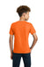 Gildan 2000B/G200B Youth Ultra Short Sleeve Crewneck T-Shirt Safety Orange Model Back