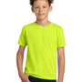 Gildan Youth Ultra Short Sleeve Crewneck T-Shirt - Safety Green