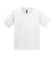 Gildan 2000B/G200B Youth Ultra Short Sleeve Crewneck T-Shirt White Flat Front