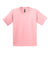 Gildan 2000B/G200B Youth Ultra Short Sleeve Crewneck T-Shirt Light Pink Flat Front