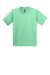 Gildan 2000B/G200B Youth Ultra Short Sleeve Crewneck T-Shirt Mint Green Flat Front