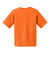 Gildan 2000B/G200B Youth Ultra Short Sleeve Crewneck T-Shirt Safety Orange Flat Back