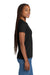 Gildan 2000L/G200L Womens Ultra Short Sleeve Crewneck T-Shirt Black Model Side