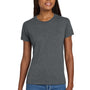 Gildan Womens Ultra Short Sleeve Crewneck T-Shirt - Heather Dark Grey