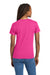 Gildan 2000L/G200L Womens Ultra Short Sleeve Crewneck T-Shirt Heliconia Pink Model Back