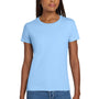 Gildan Womens Ultra Short Sleeve Crewneck T-Shirt - Light Blue