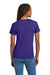 Gildan 2000L/G200L Womens Ultra Short Sleeve Crewneck T-Shirt Purple Model Back