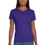 Gildan Womens Ultra Short Sleeve Crewneck T-Shirt - Purple