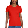 Gildan Womens Ultra Short Sleeve Crewneck T-Shirt - Red