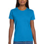 Gildan Womens Ultra Short Sleeve Crewneck T-Shirt - Sapphire Blue