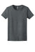 Gildan 2000L/G200L Womens Ultra Short Sleeve Crewneck T-Shirt Heather Dark Grey Flat Front