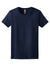 Gildan 2000L/G200L Womens Ultra Short Sleeve Crewneck T-Shirt Navy Blue Flat Front