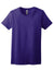 Gildan 2000L/G200L Womens Ultra Short Sleeve Crewneck T-Shirt Purple Flat Front