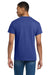 Gildan 2000/G200/G200T Mens Ultra Short Sleeve Crewneck T-Shirt Antique Royal Blue Model Back