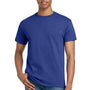 Gildan Mens Ultra Short Sleeve Crewneck T-Shirt - Antique Royal Blue