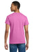 Gildan 2000/G200/G200T Mens Ultra Short Sleeve Crewneck T-Shirt Azalea Pink Model Back