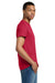 Gildan 2000/G200/G200T Mens Ultra Short Sleeve Crewneck T-Shirt Cherry Red Model Side