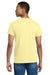 Gildan 2000/G200/G200T Mens Ultra Short Sleeve Crewneck T-Shirt Cornsilk Yellow Model Back