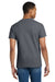 Gildan 2000/G200/G200T Mens Ultra Short Sleeve Crewneck T-Shirt Heather Dark Grey Model Back